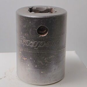 Snap-on Tools USA 1/2" Drive 19mm 6‎ Point Impact Socket IMM190 Used #0589